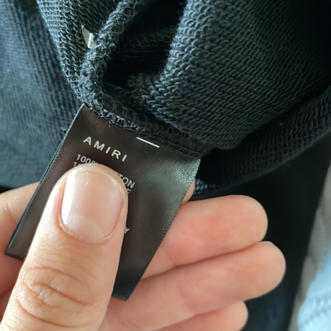 Svart hoodie från Amiri med tryck - 3