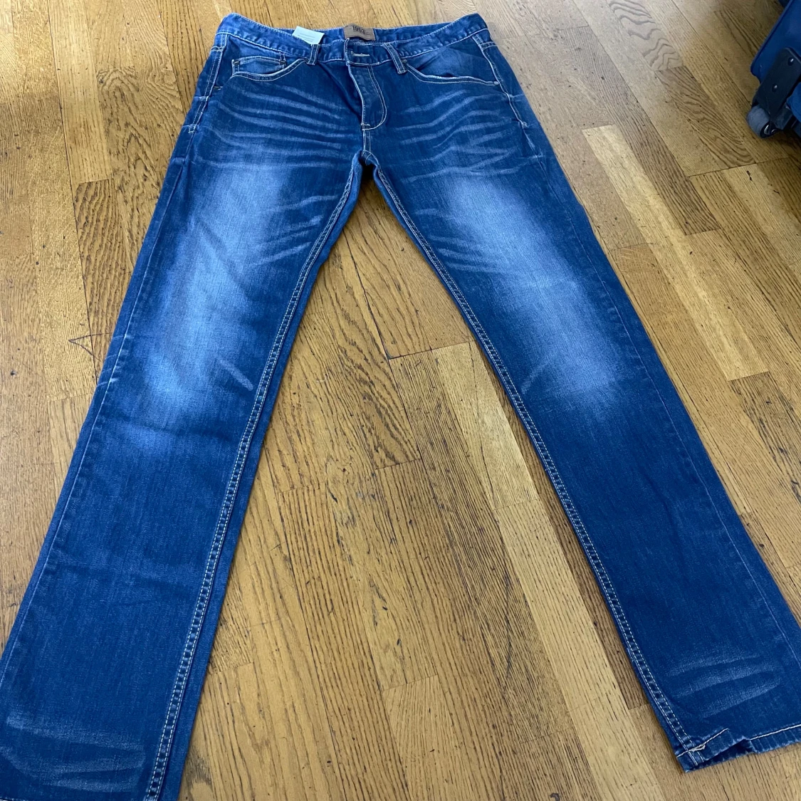 Blå slim jeans från 1953 Denim Brand - 1