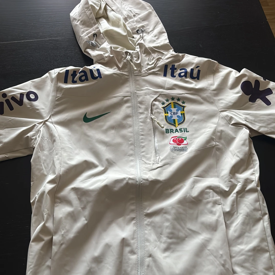 Beige brazil windbreaker 