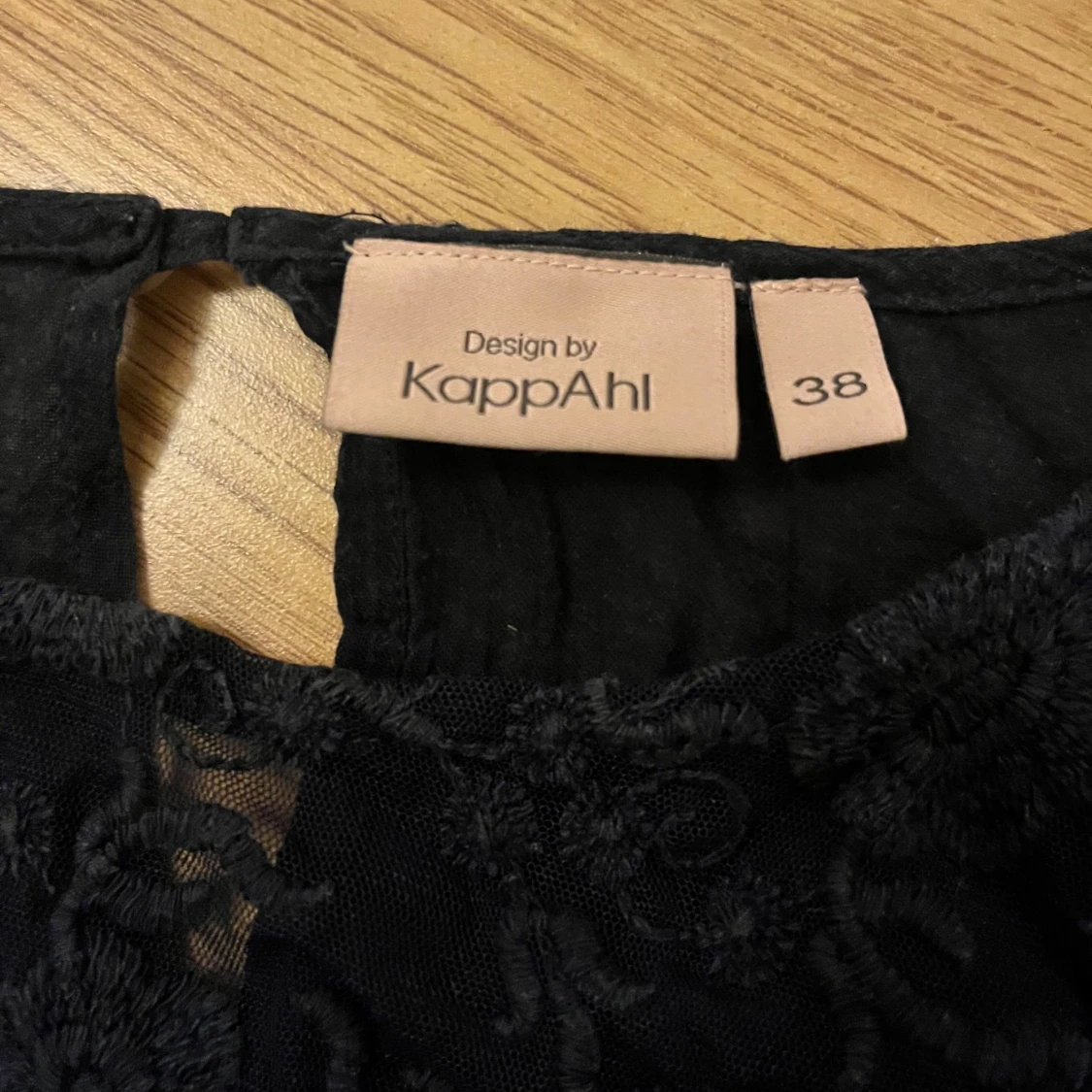 Marinblå spetsblus 💗💗 - 2