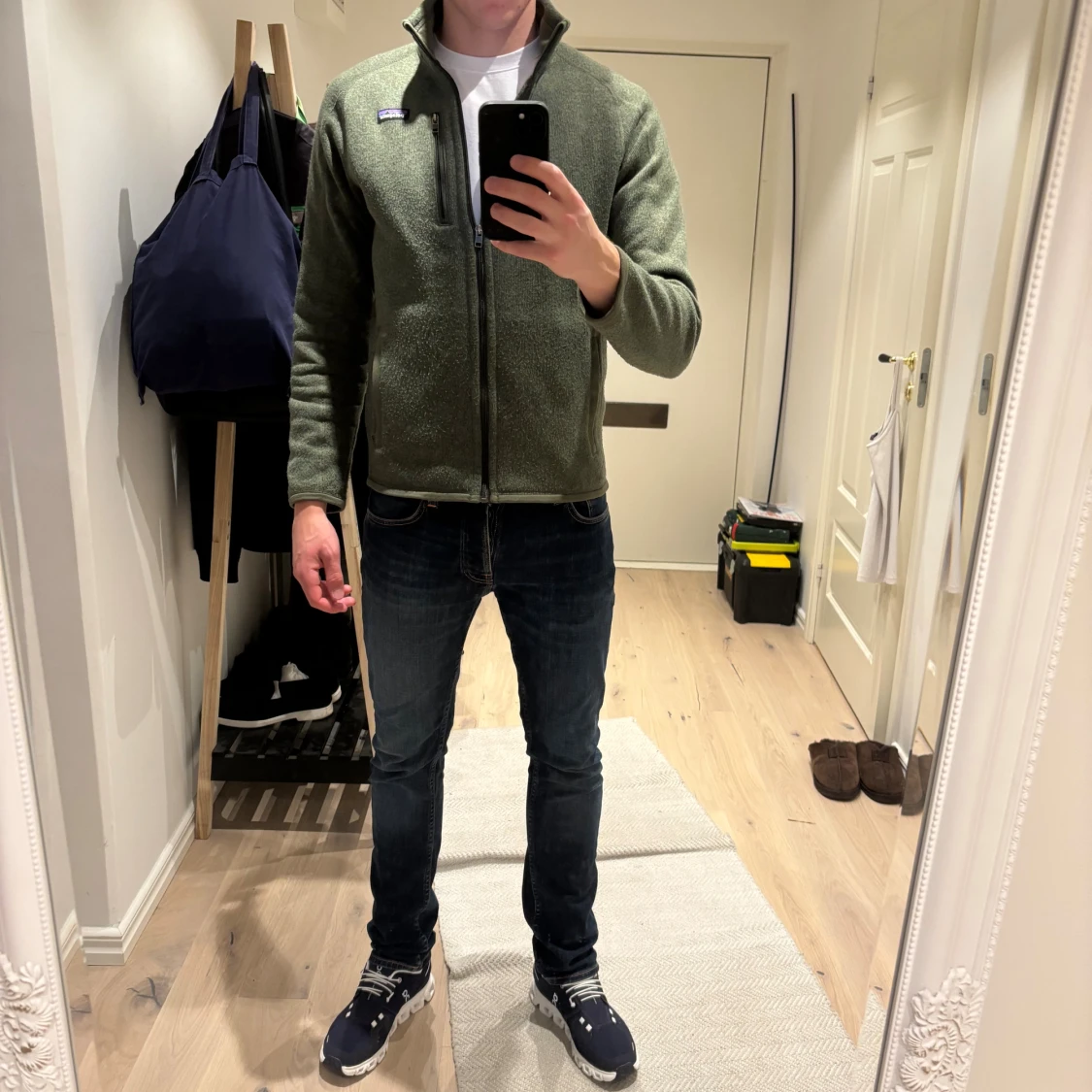 Patagonia fleece jacka strl s - 1