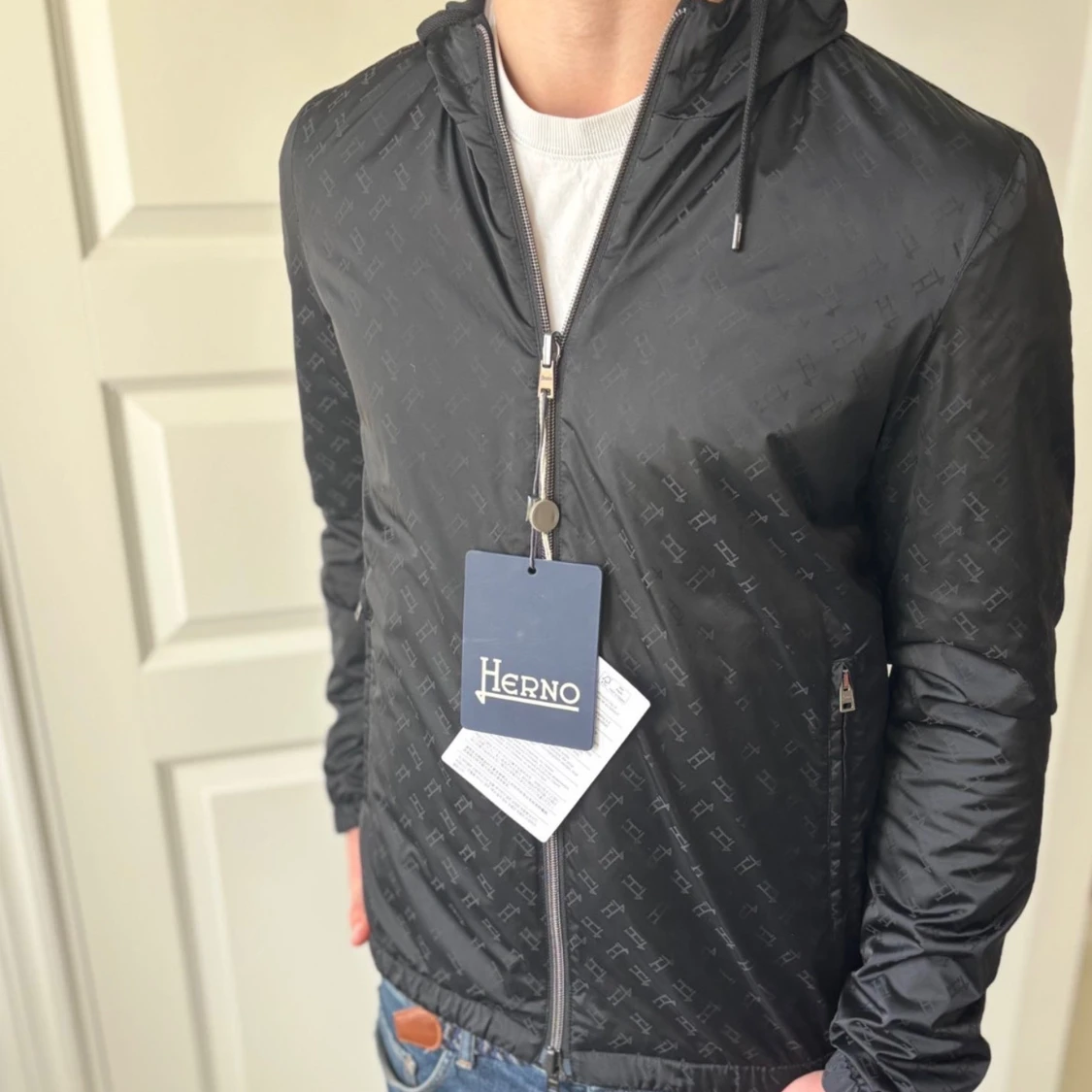 Herno monogram reversibel jacka HELT NY  - 4