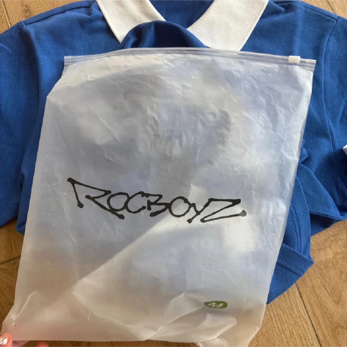 Blå pikétröja Rocboyz Blueprint Tour - 3