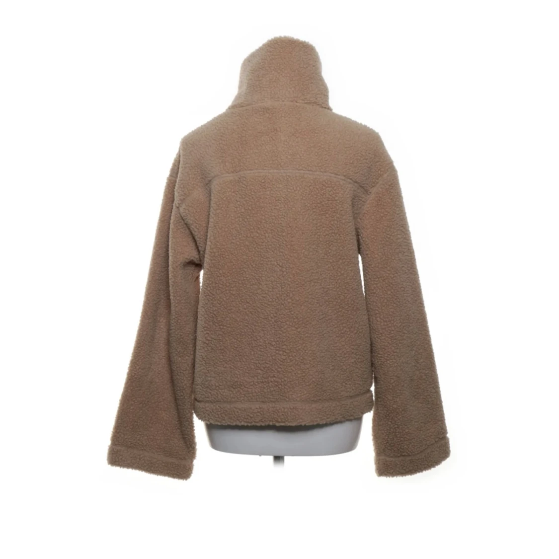 Beige teddyjacka från H&M - 1
