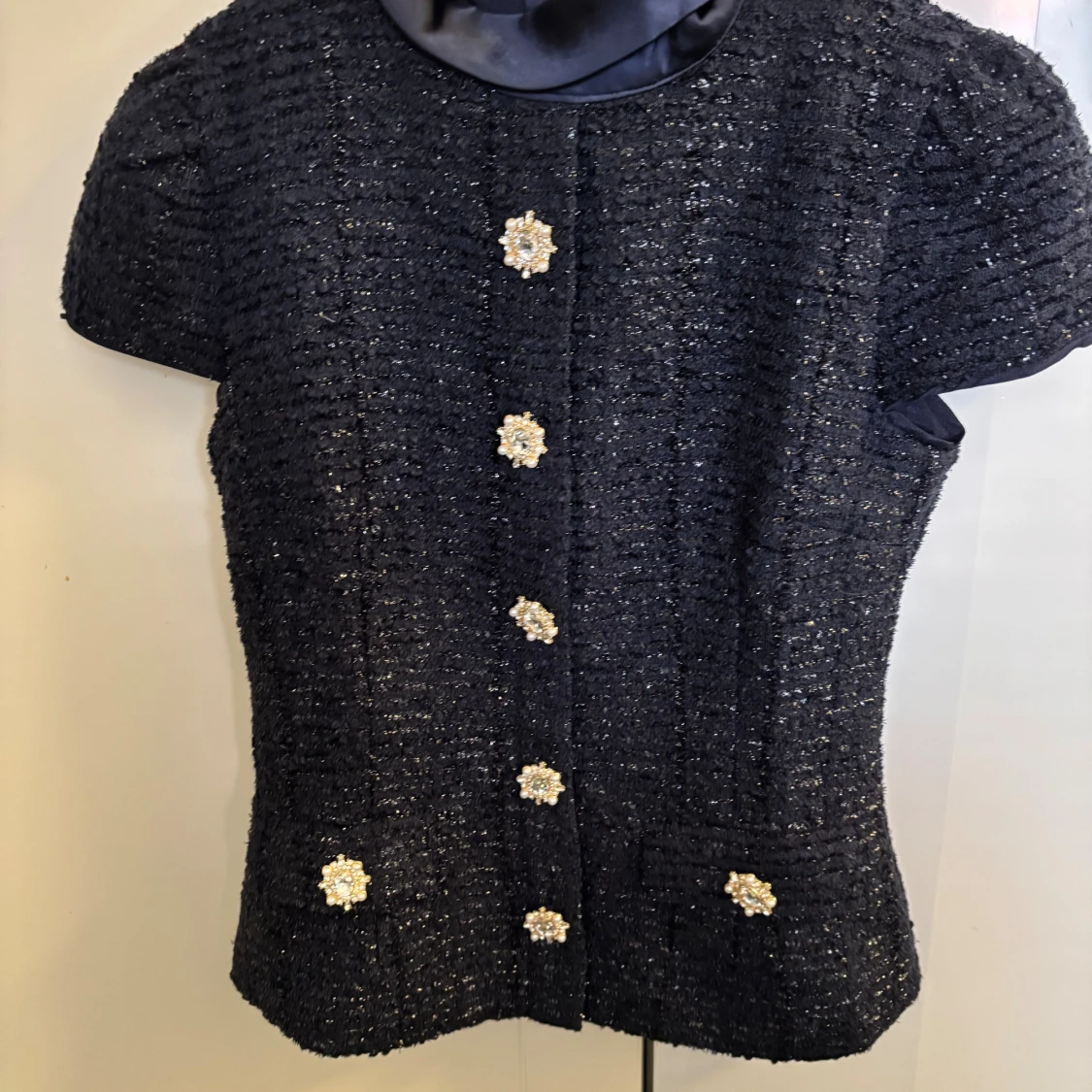 Marinblå peplumklänning från Miss Rosier - 3