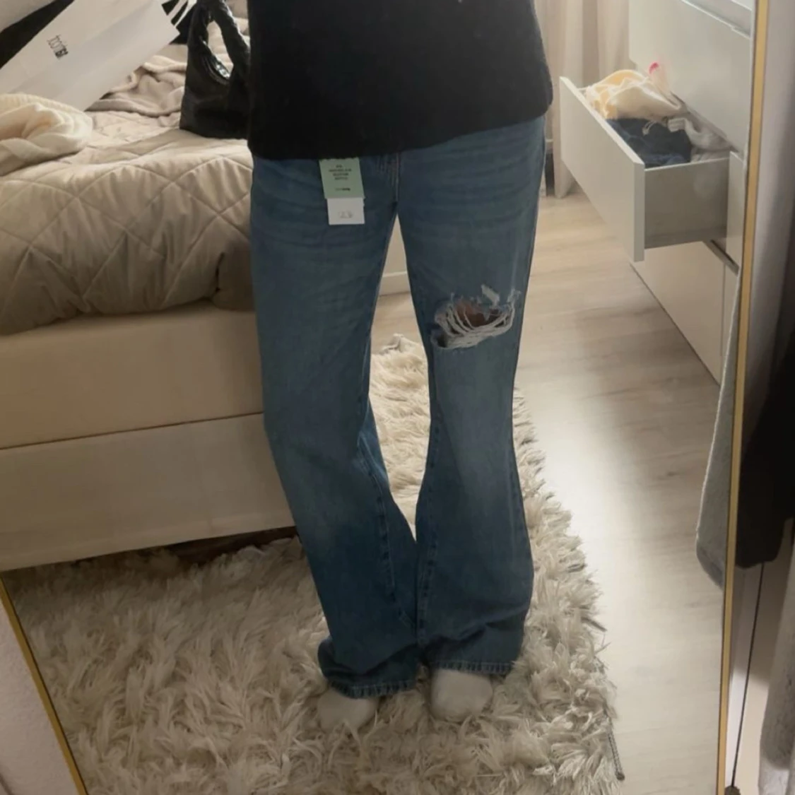 Low Waist wide leg jeans 