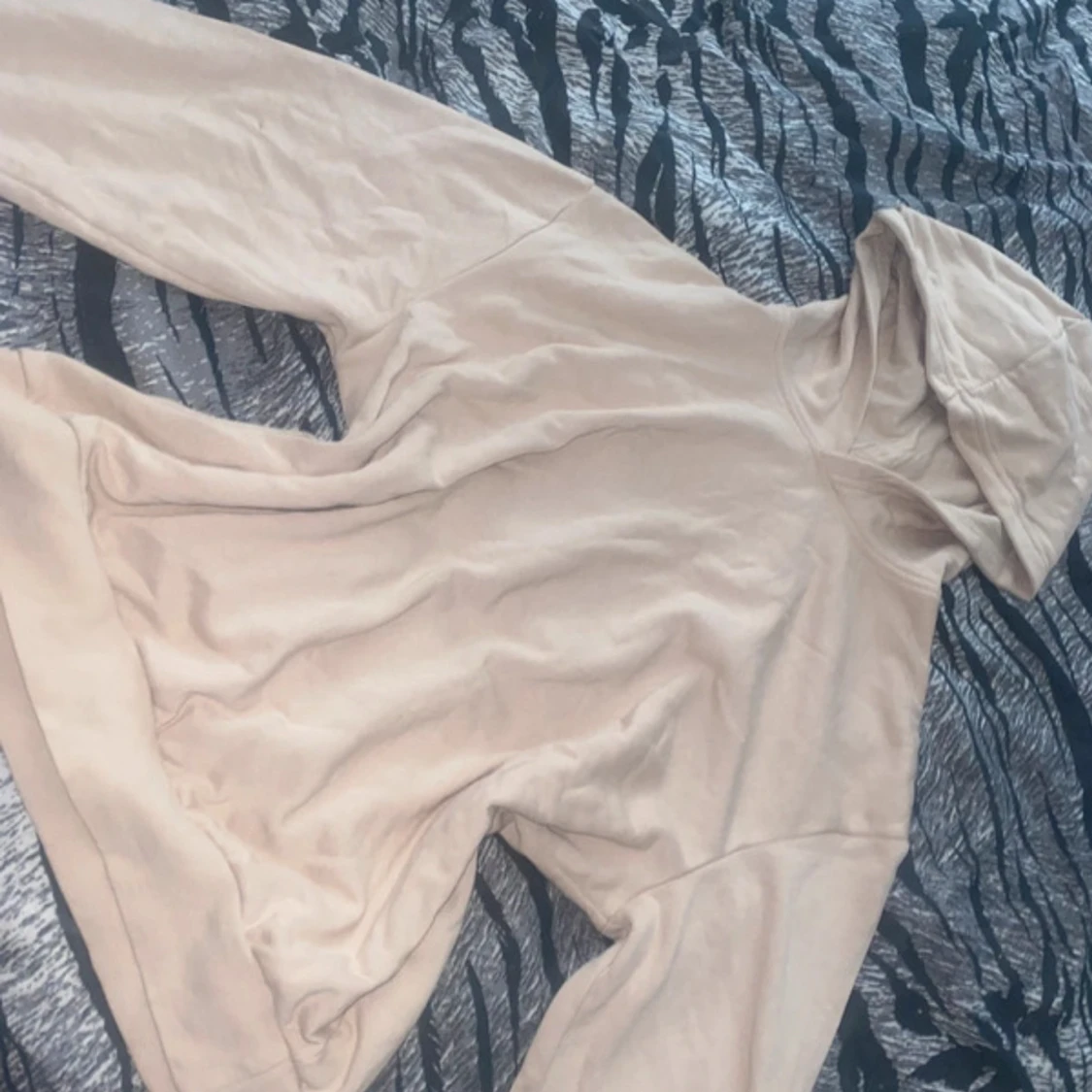 Beige hoodie från H&M Divided M - 2