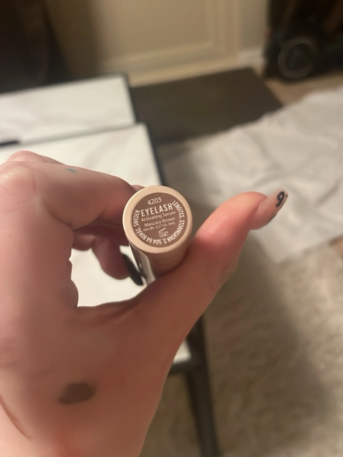 Lenoites Eyelash Serum Mascara Brun - 1