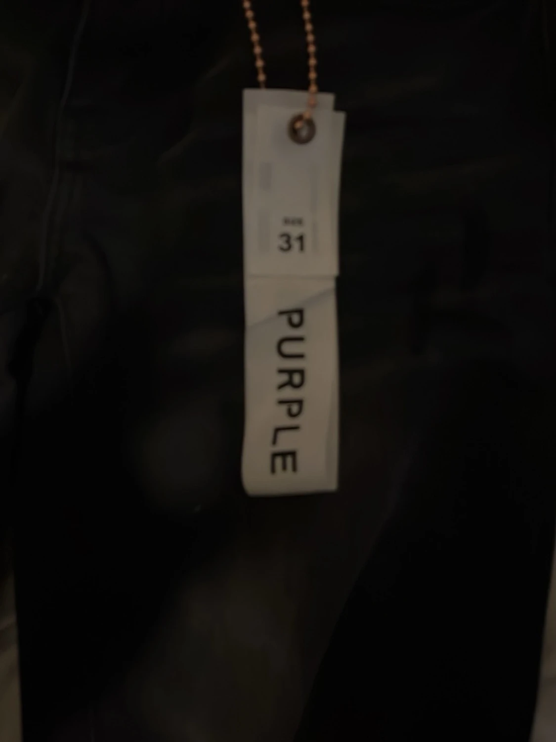 Svarta ripped jeans från Purple Brand - 1