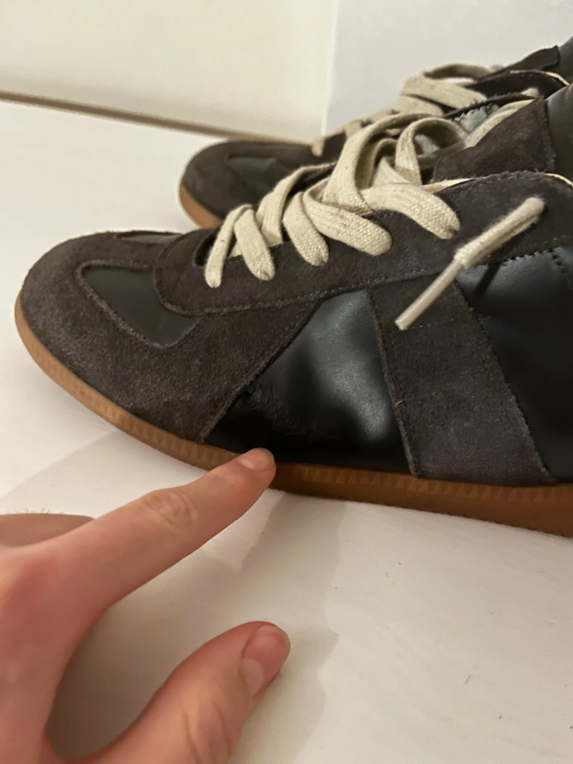 Maison Margiela gats bruna svarta - 1