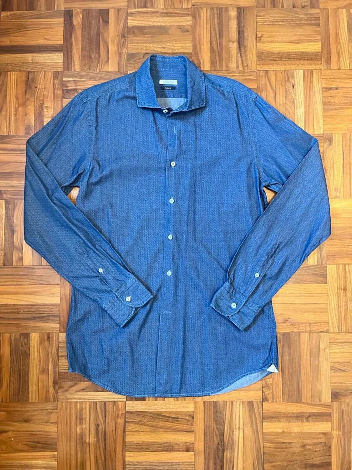 Blå skjorta från Montefusco