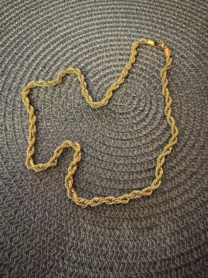 Cordell halsband guldfärgat - Rostfritt stål 6 mm 60 cm 