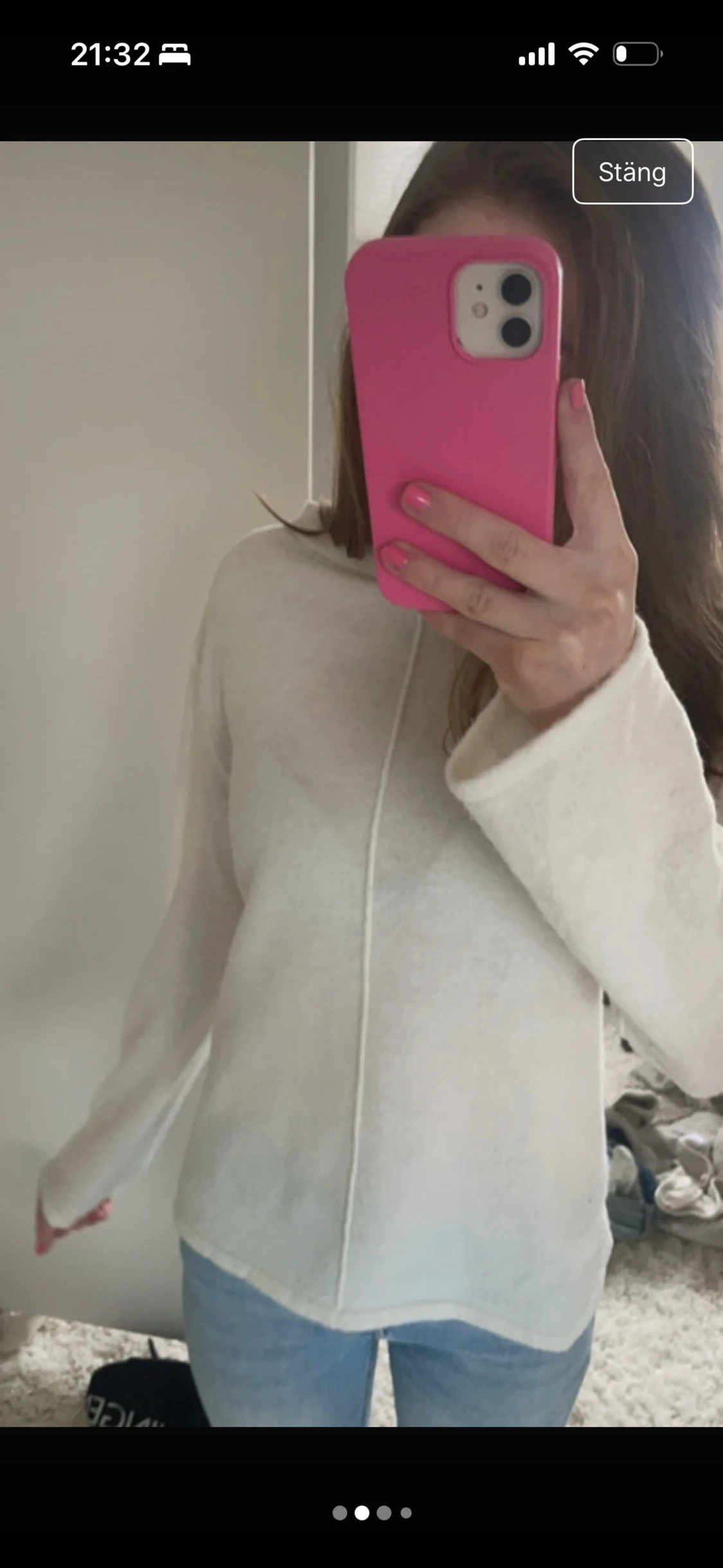 Vit långärmad tröja från MNG - 1