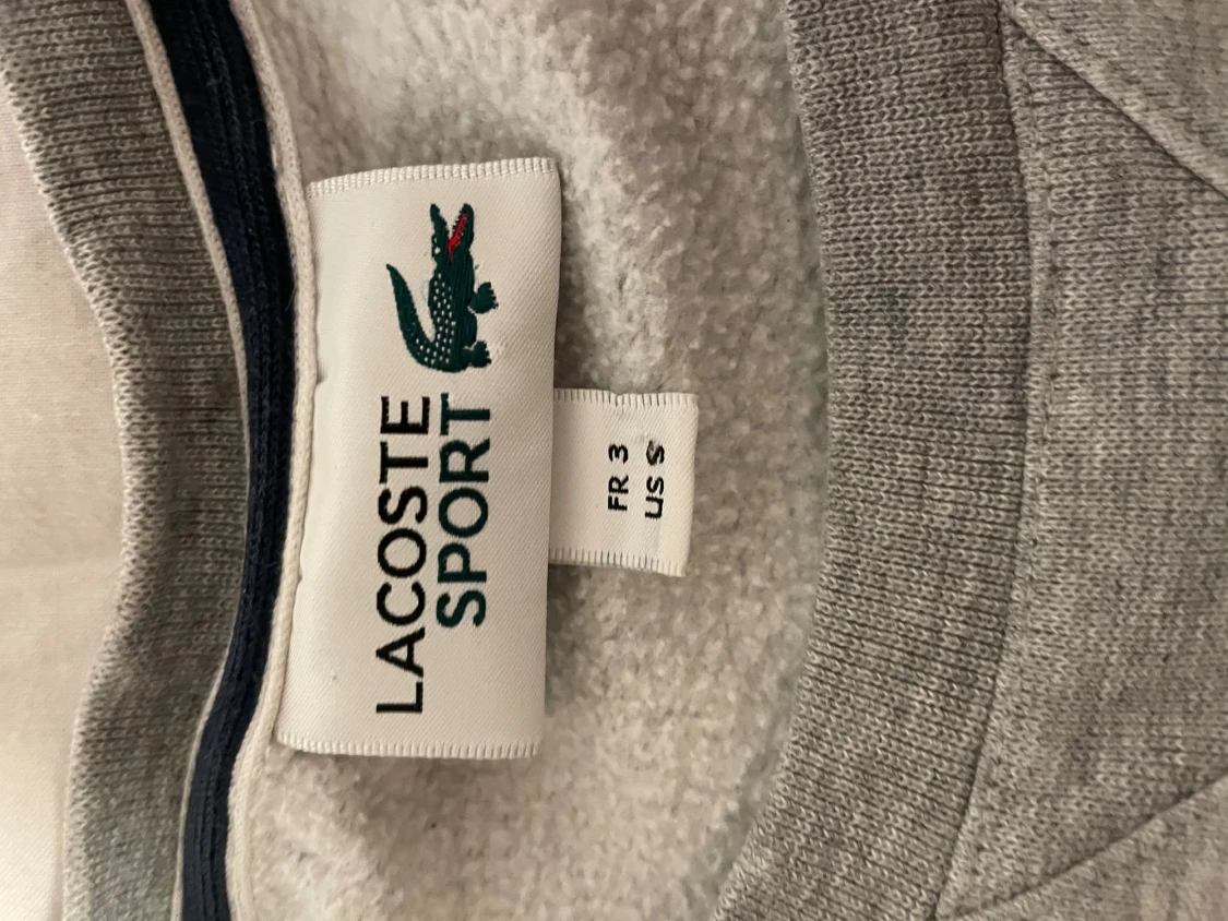 Grå sweatshirt från Lacoste Sport - 2