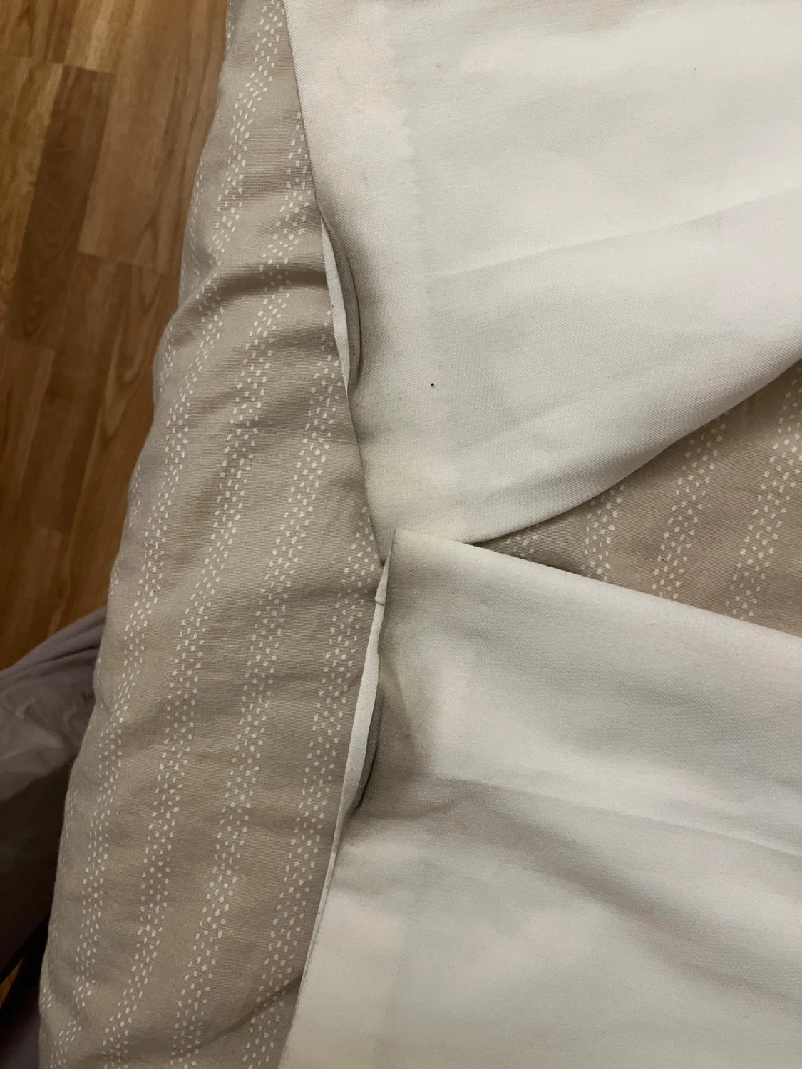 Vita kostymbyxor med rak passform - 2