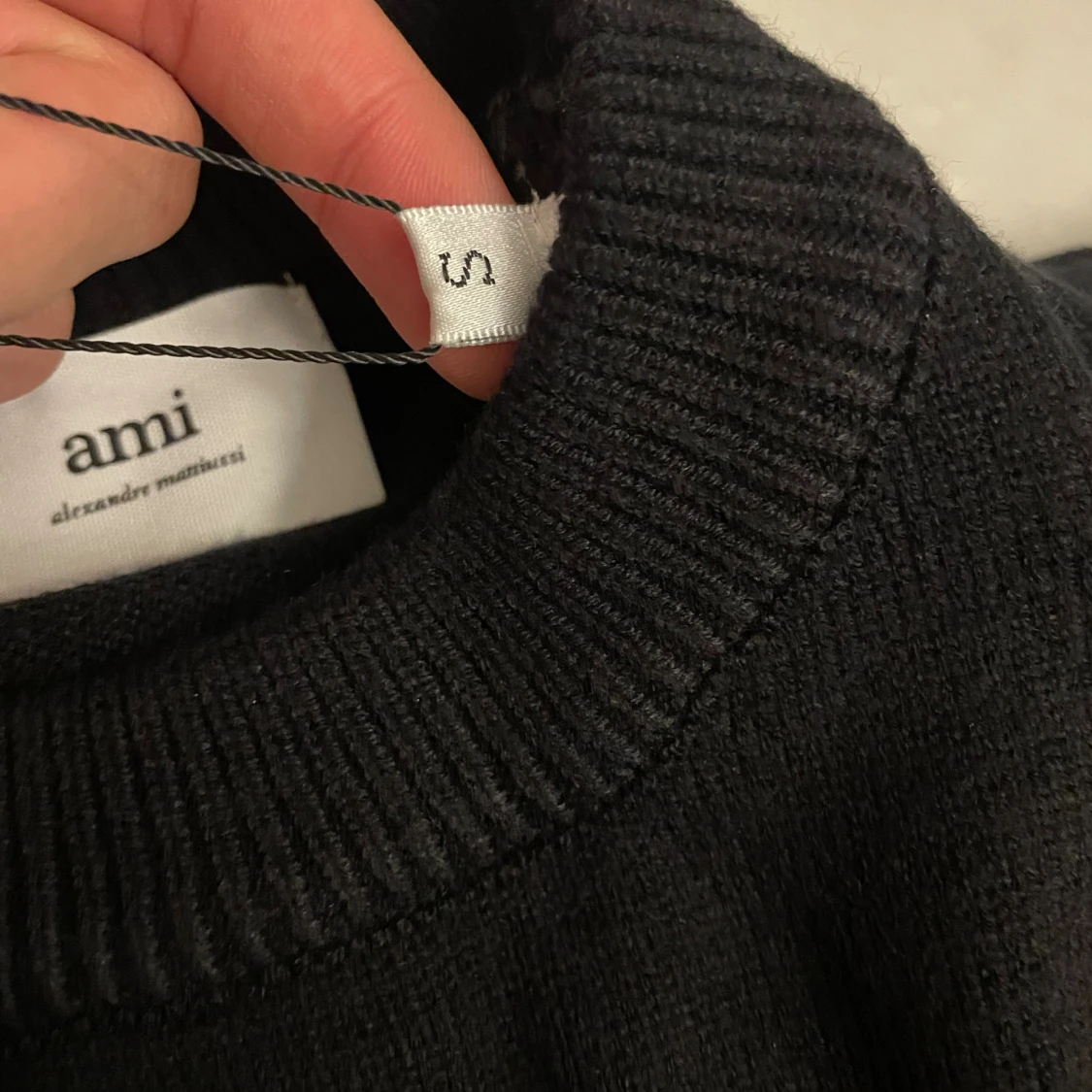 Svart AMI PARIS tröja - 3