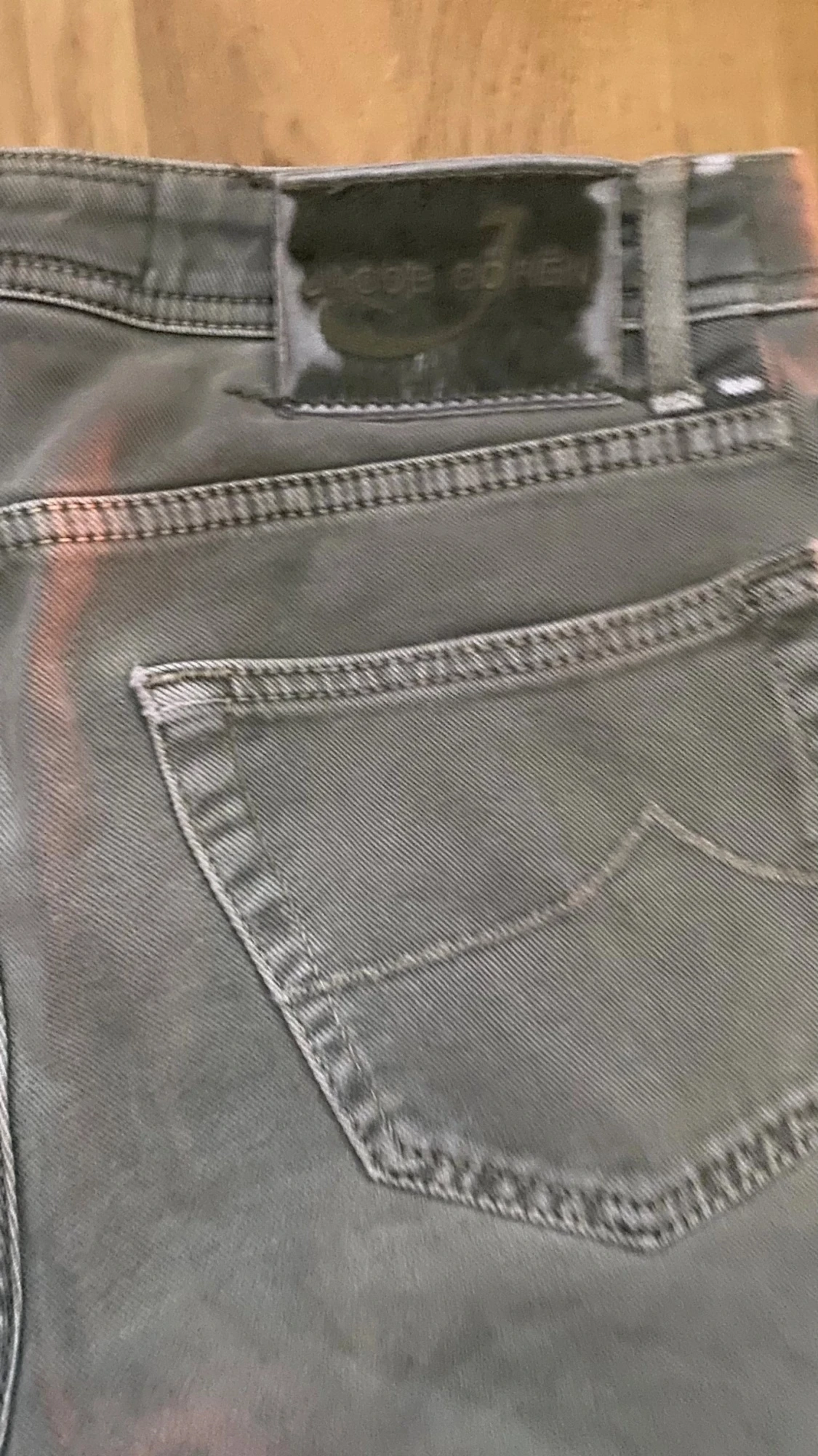 Grågröna jeans från Jacob Cohen - 3