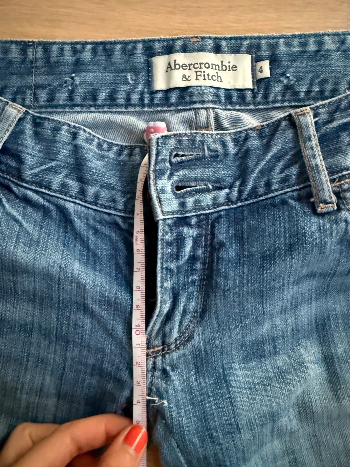 Blå bootcut jeans Abercrombie & Fitch - 1