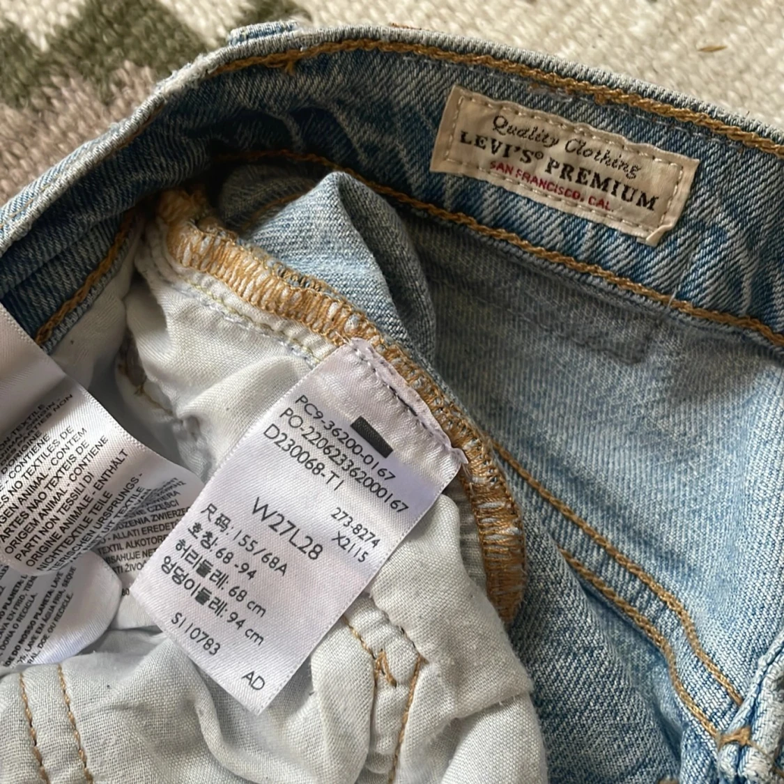 Levi's 501 ljusblå jeans - 2