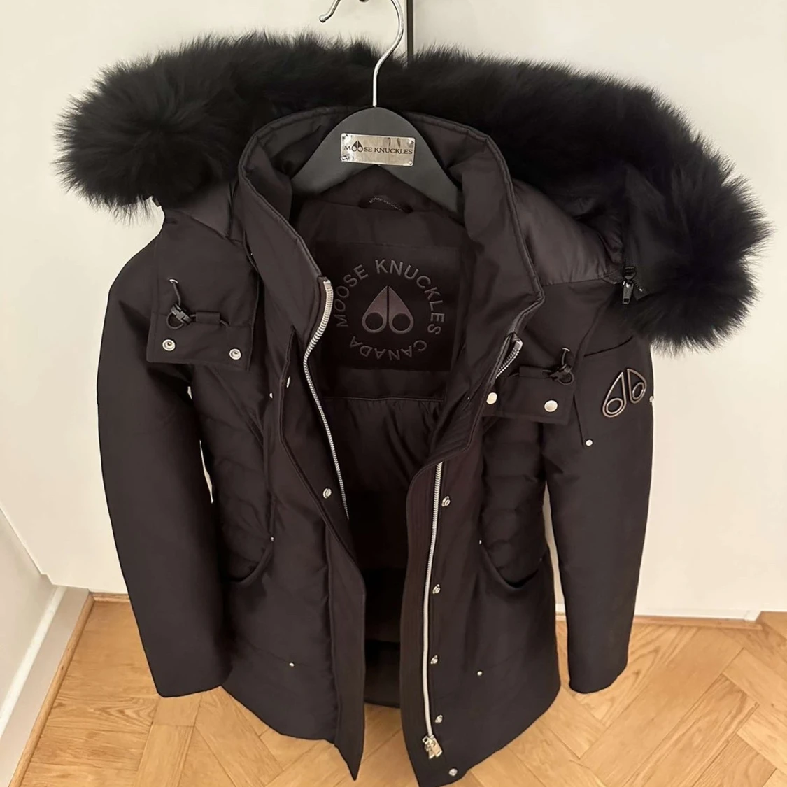 Svart jacka Moose Knuckles - 3