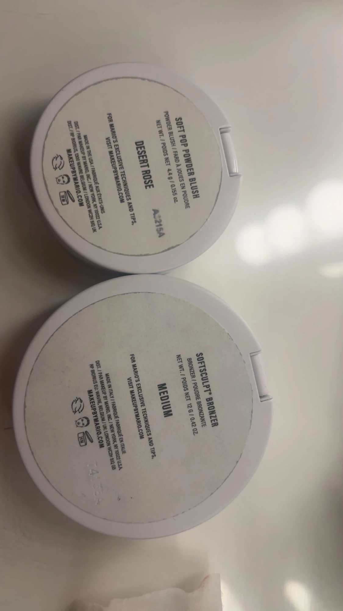 By Mario bronzer & rouge duo - 2