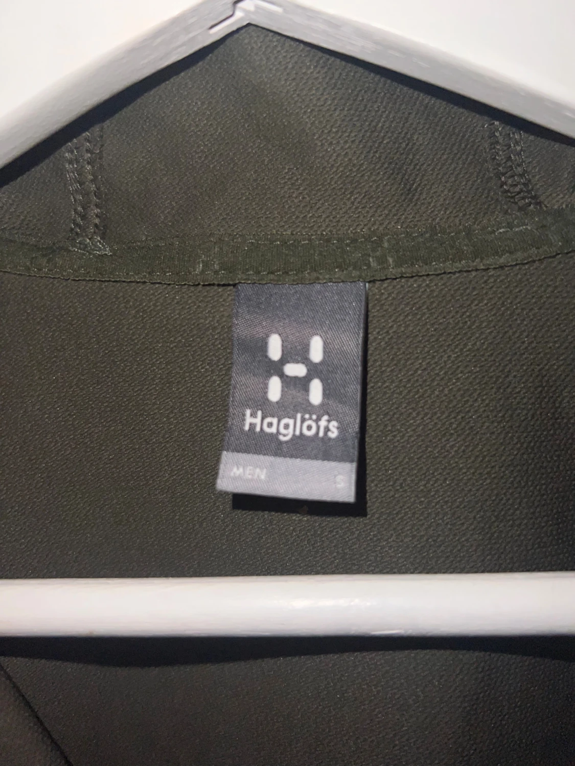 Mörkgrön vindjacka Haglöfs S - 3