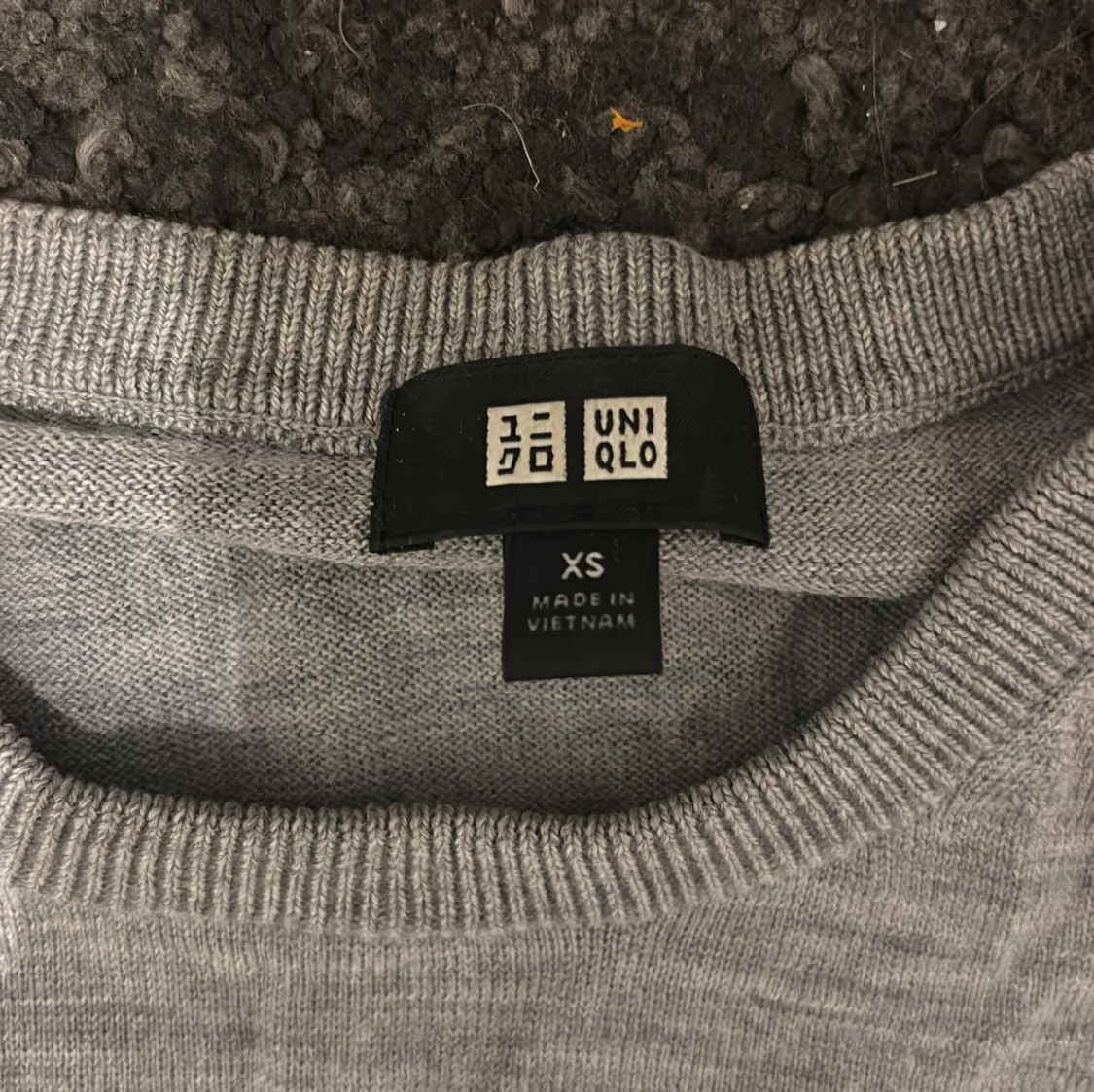 Grå stickad tröja från Uniqlo XS - 1