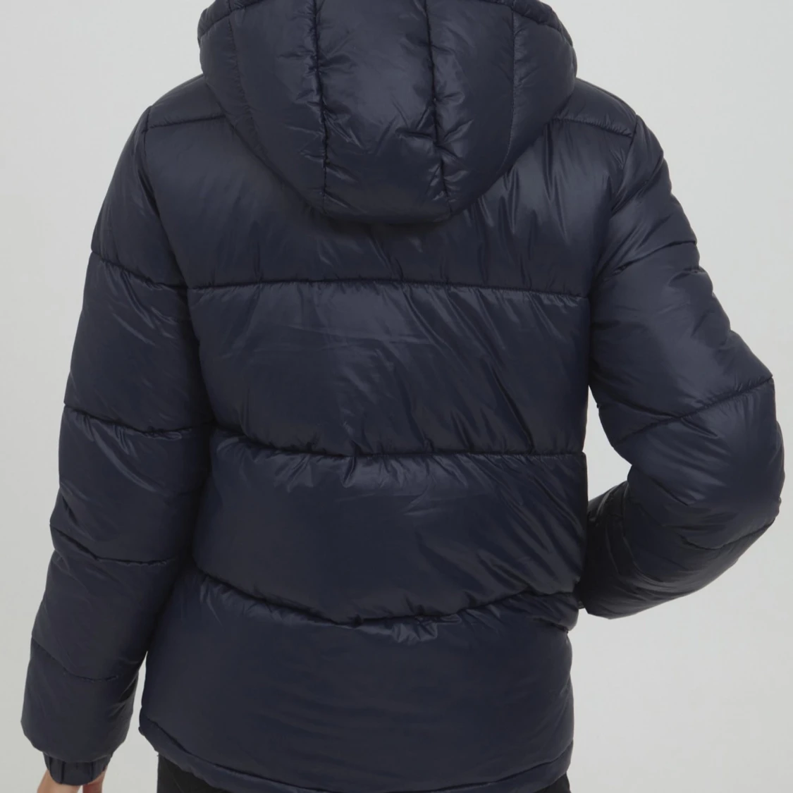 Mörkblå pufferjacka från Oxmo - 4