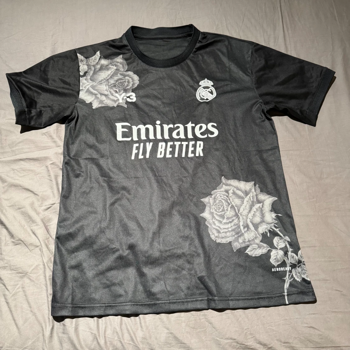 Real Madrid x Y-3 svart fotbollströja