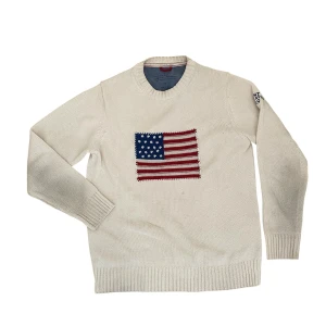 Gant tröja - Snygg tröja ifrån gant med flagga på bröstet. Storlek M och passar runt 180-187cm. 