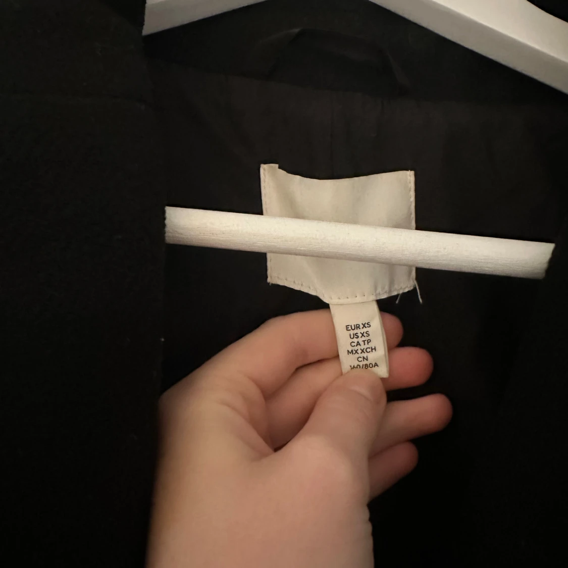 Svart skepparkavaj XS  - 2