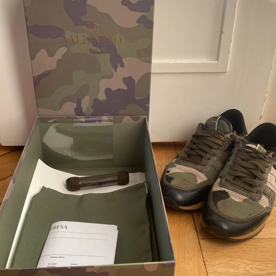 Valentino Rockrunner sneakers camouflage - 1