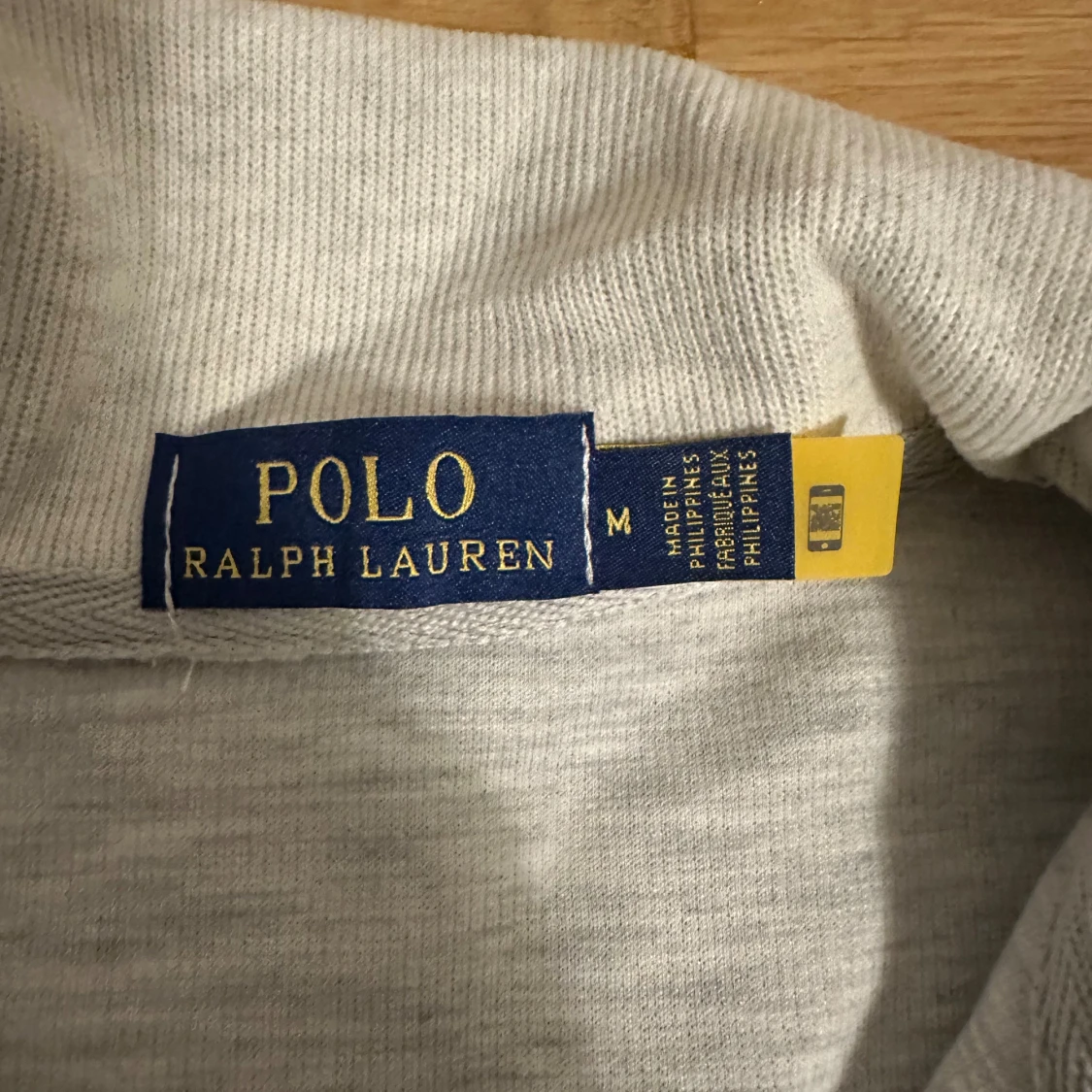 Ljusgrå half zip tröja Polo Ralph Lauren - 3