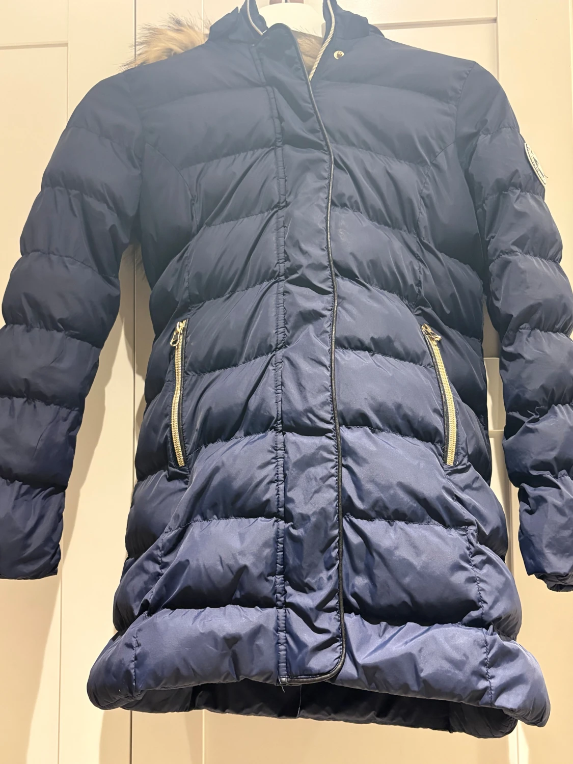 Mörkblå dunjacka Vinson Polo Club