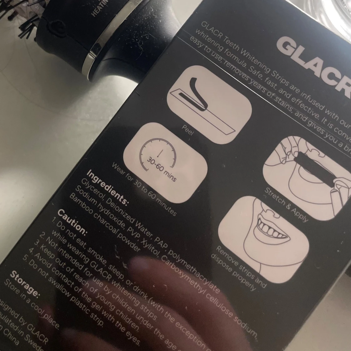 GLACR Teeth Whitening Strips - 1