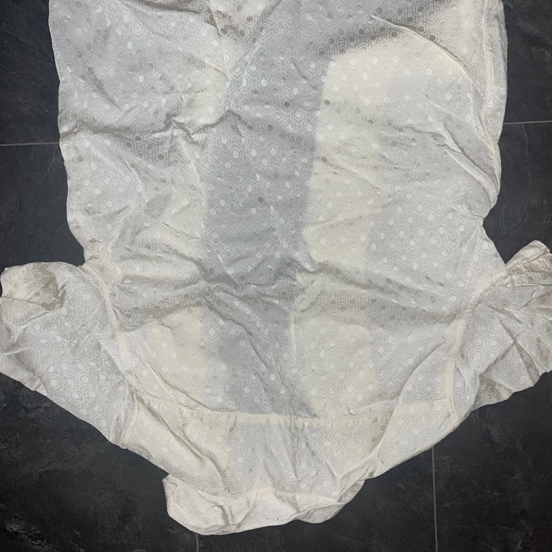 Vit kortärmad skjorta från H&M - 2