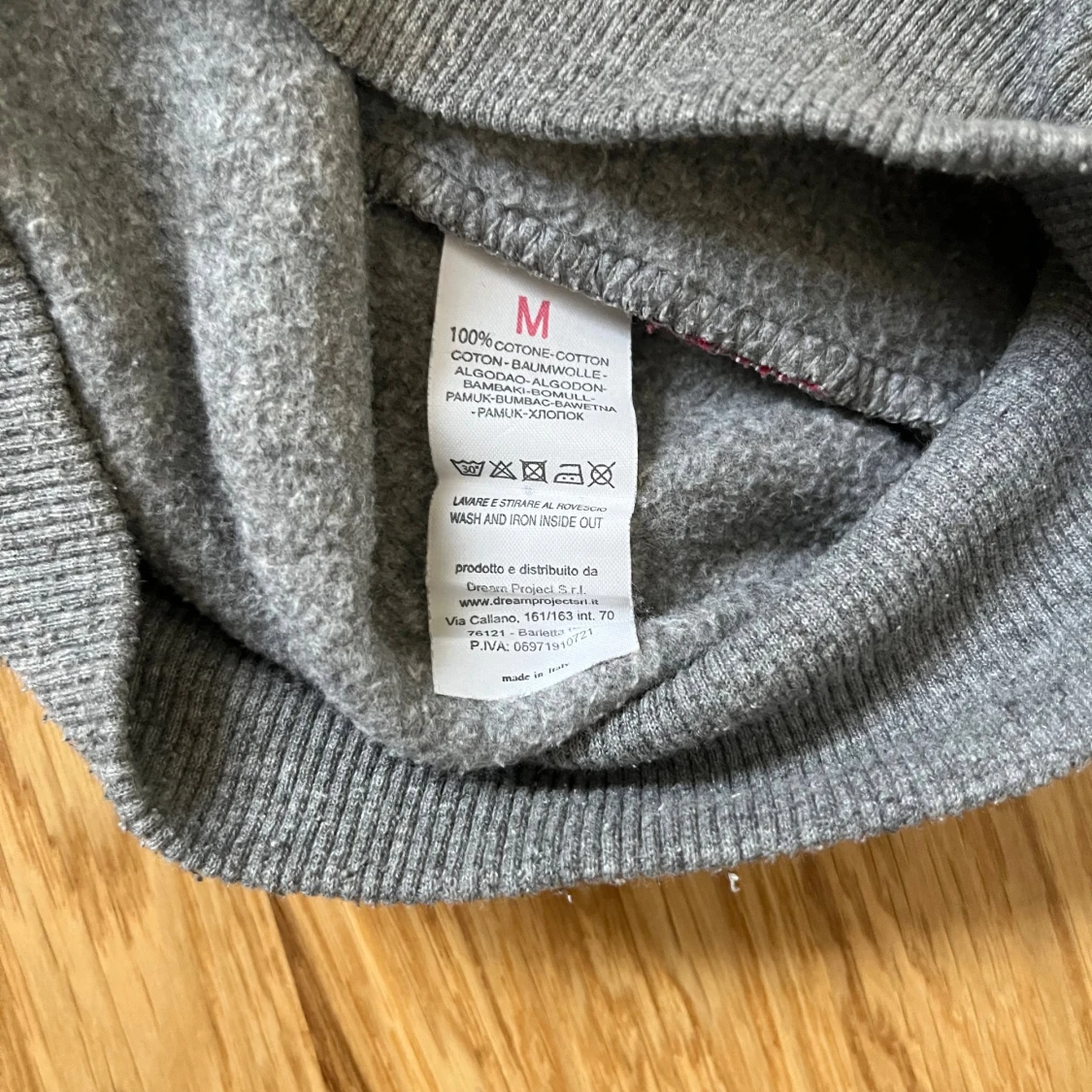 Grå Carlsberg hoodie med neontryck - 4