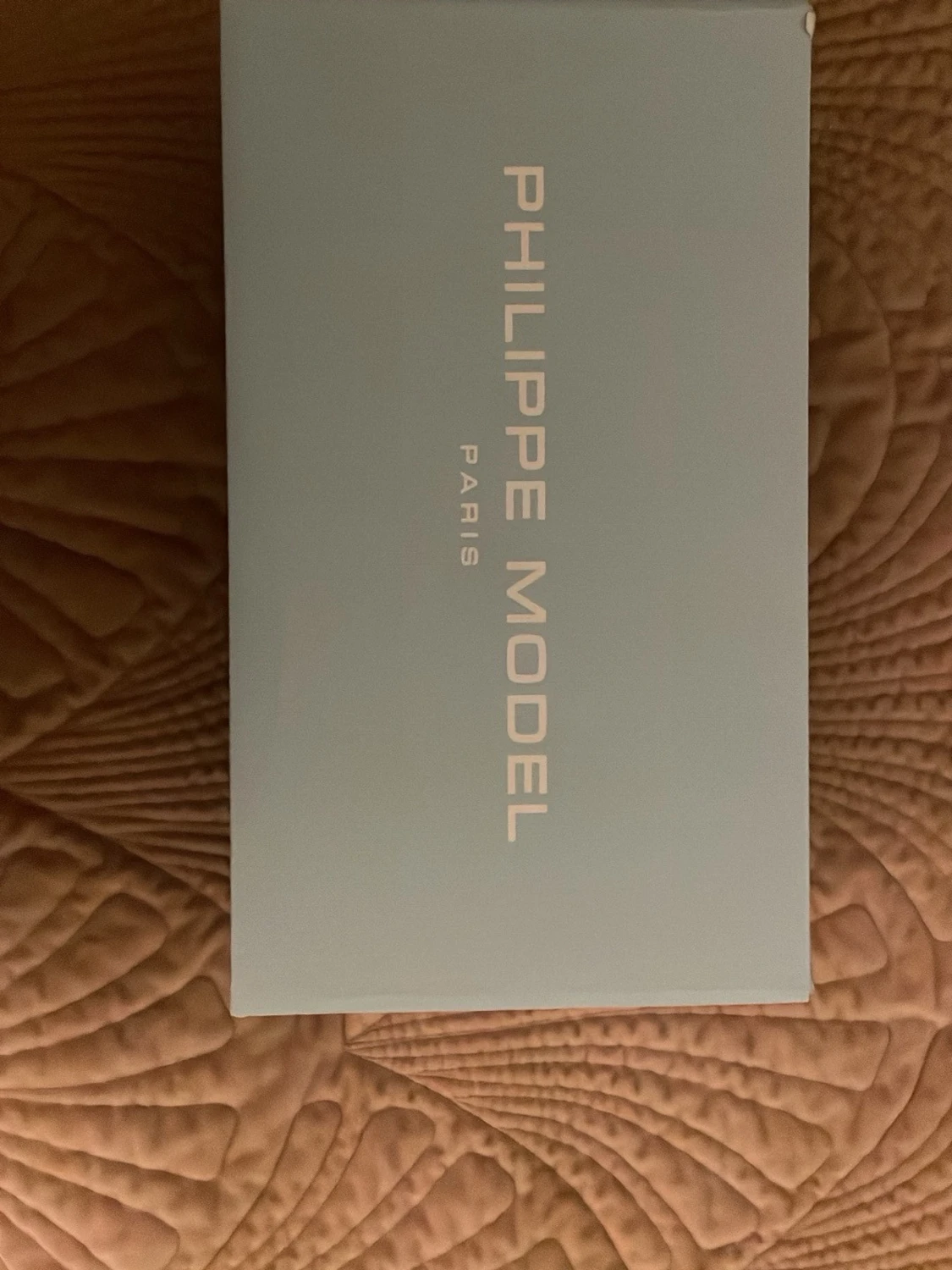 Philippe Model vita sneakers med leoparddetalj - 1