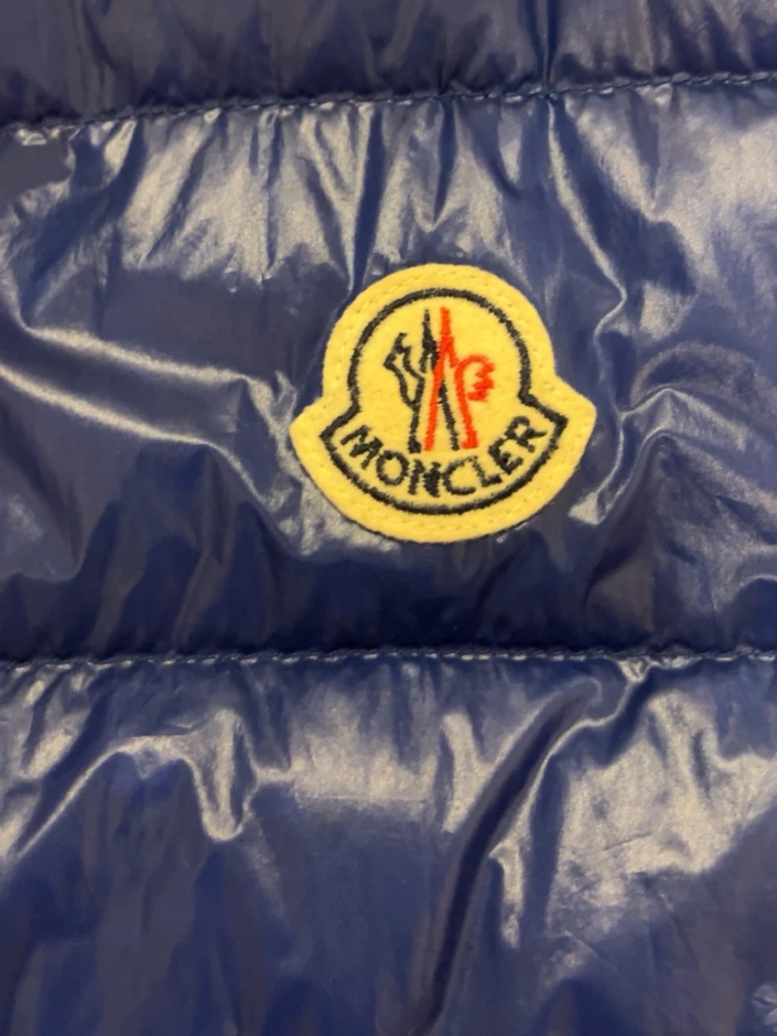 Blå dunväst från Moncler - 1