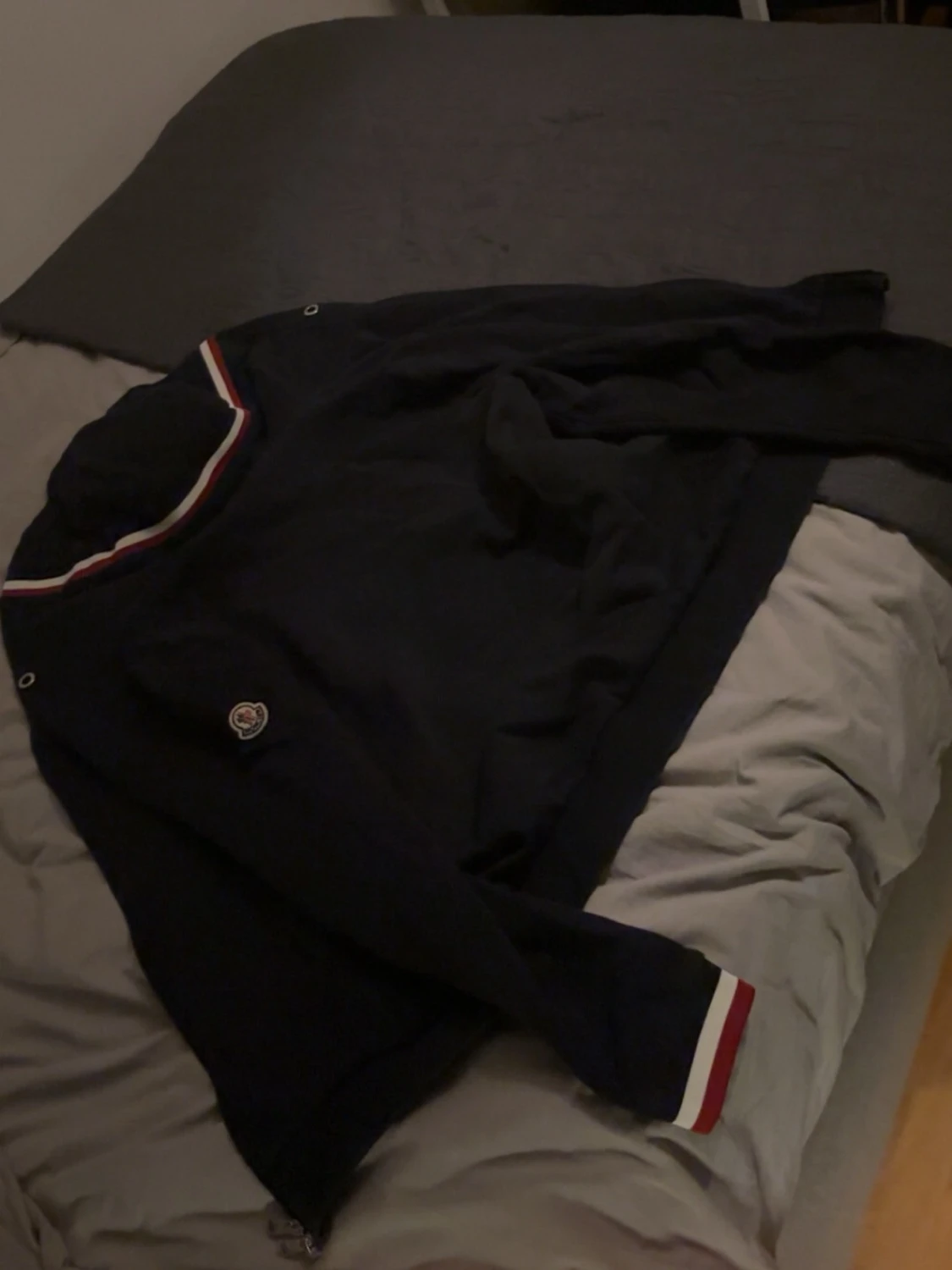 Mörkblå kofta från Moncler, läs beskrivningen! - 4