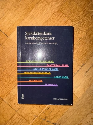 Sjuksköterskans kärnkompetenser - Upplaga 2. Upptäck de viktigaste kompetenserna för sjuksköterskor! Boken tar upp personcentrerad vård, samverkan i team, evidensbaserad vård, förbättringskunskap, säker vård, informatik och framtidens utmaningar. Perfekt för dig som vill utvecklas inom vård och omsorg.