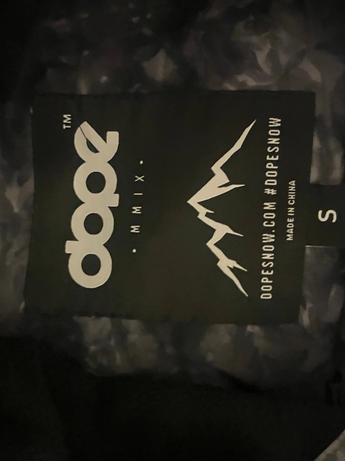 Svartgrå vindjacka från Dope - 2