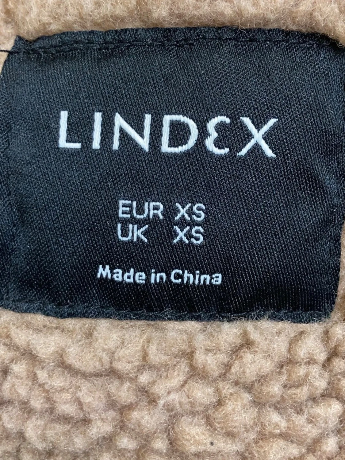 Beige oversized teddyjacka - 3