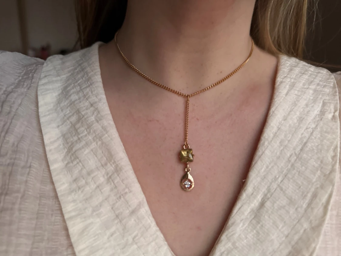 Handgjort repurposed halsband  - 3