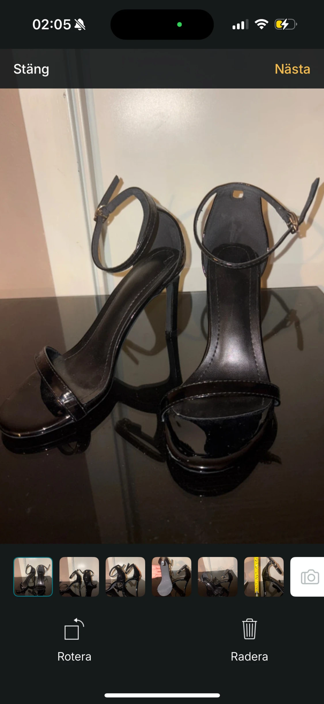 Svarta klackar-shein - 1