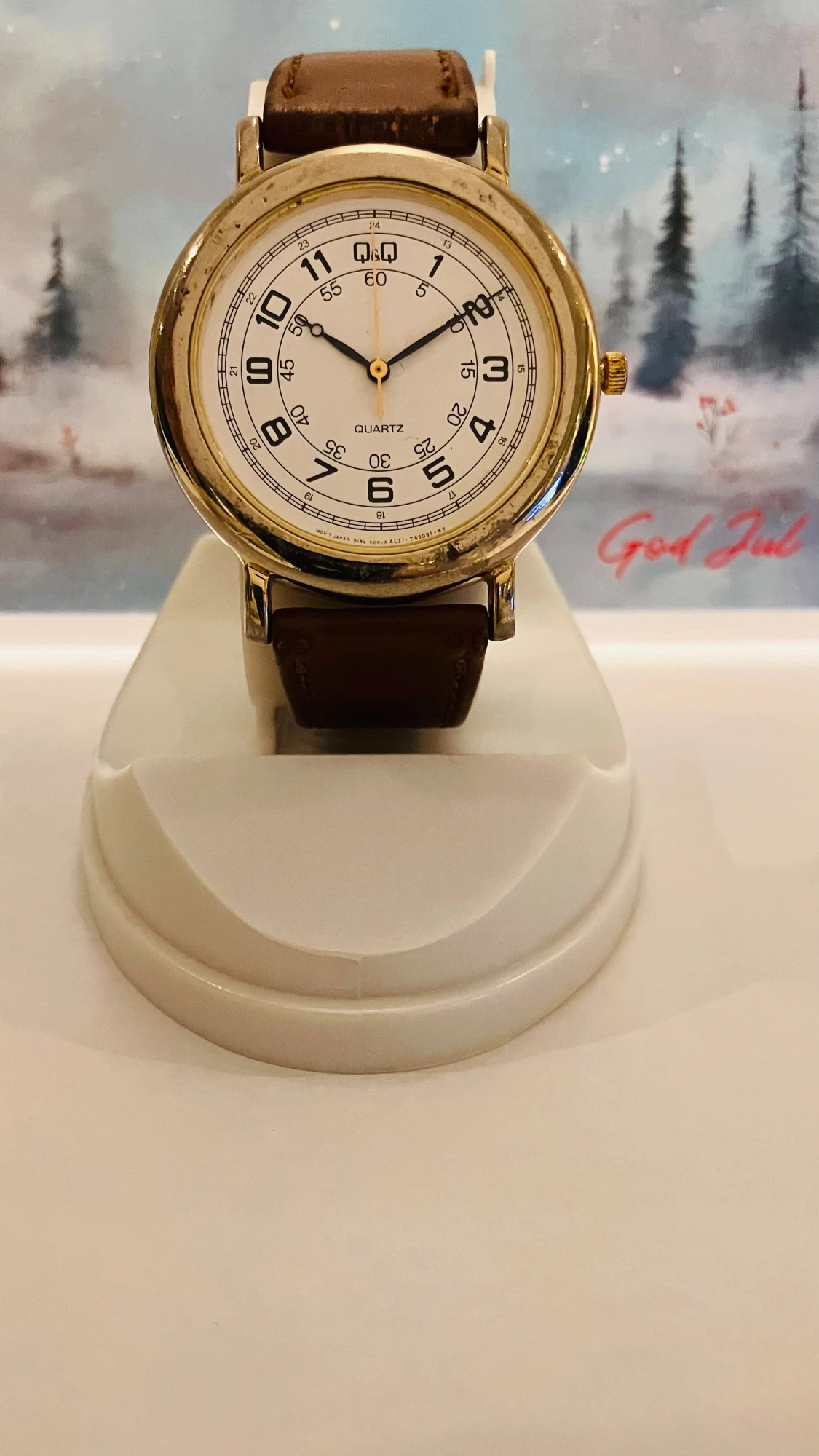 Retro Q&Q Armbandsur