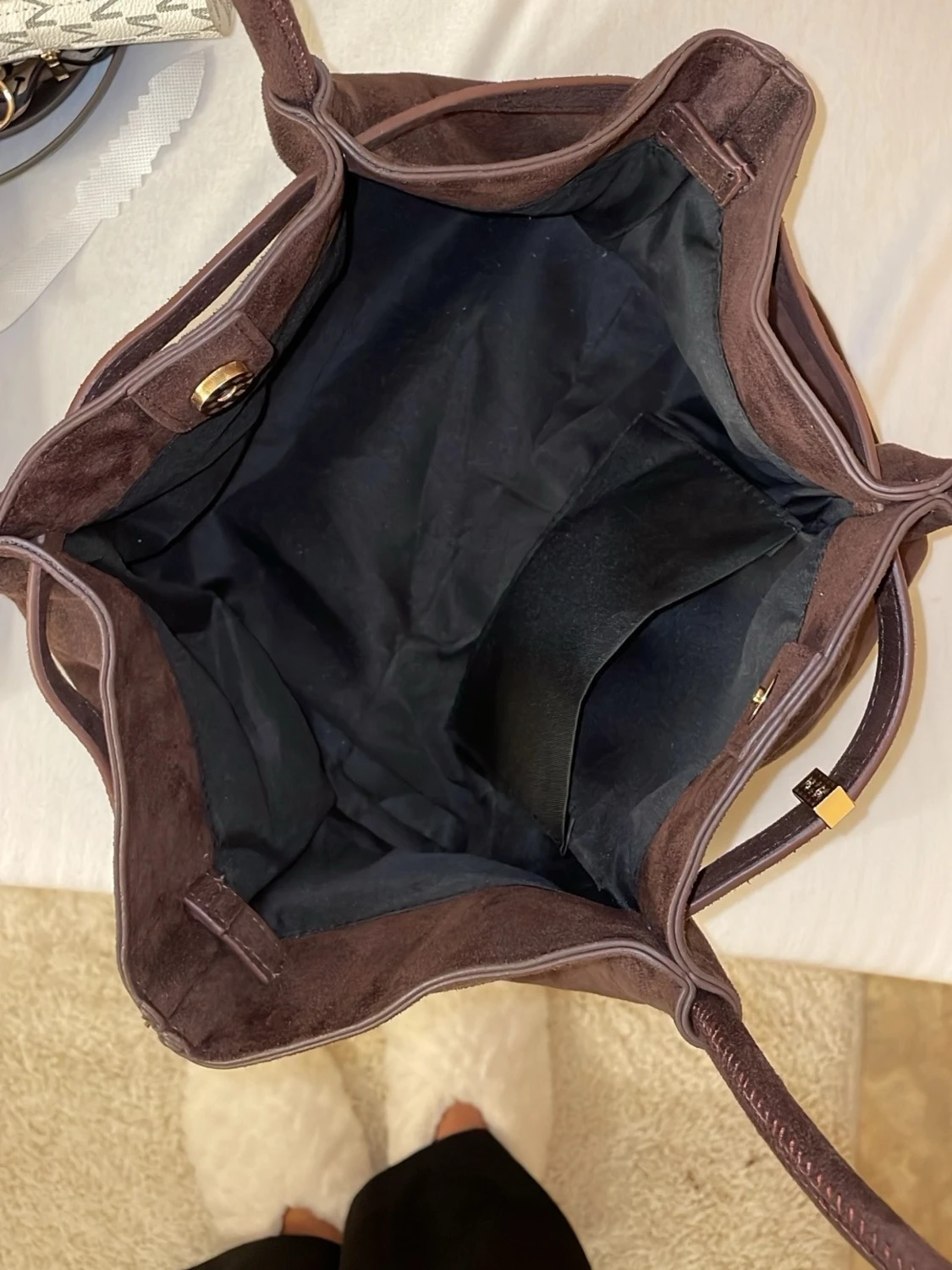 Brun mocka väska - 2