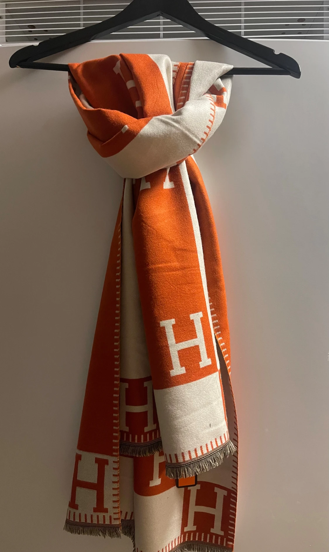  orange-vit  sjal - 5