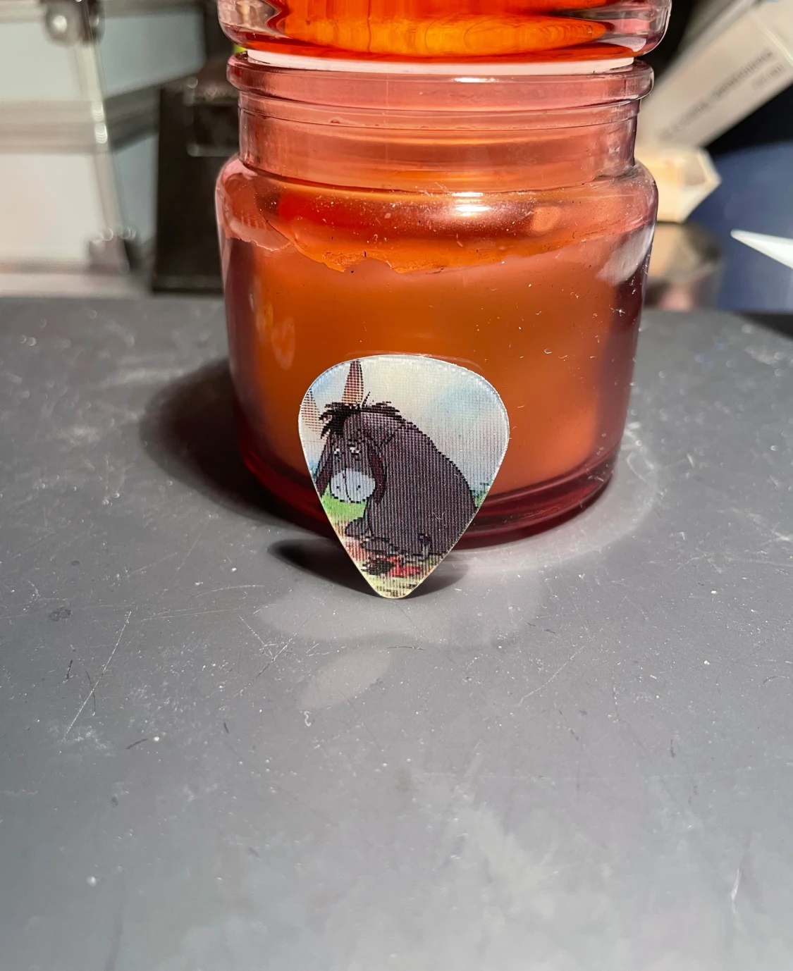 4st Nalle Puh och vänner lenticular printed plektrum - 6