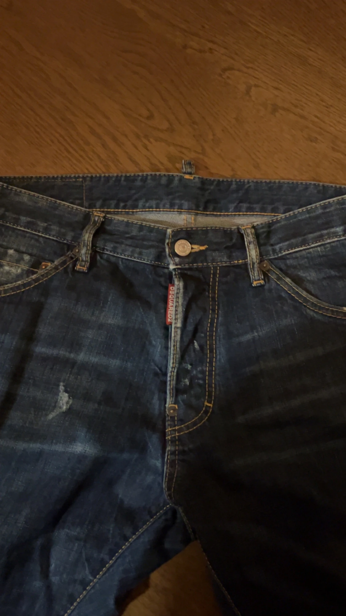 Riktigt feta DSQUARED2 denim blue jeans i bra skick. - 5